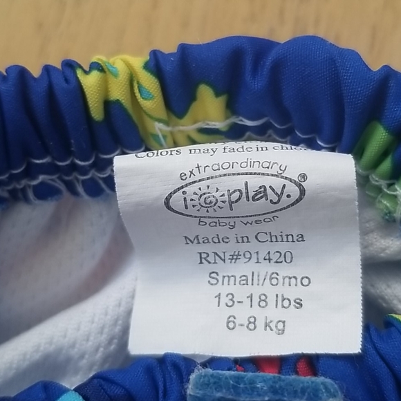 i play. 6 month reusable salamander swim diaper - Picture 3 of 4